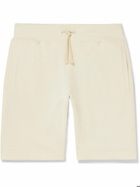 Beams Plus - Wide-Leg Cotton-Jersey Drawstring Shorts - Neutrals