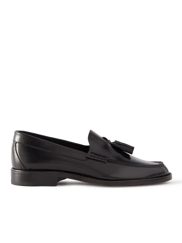 Photo: A Kind Of Guise - Napoli Leather Tasselled Loafers - Black