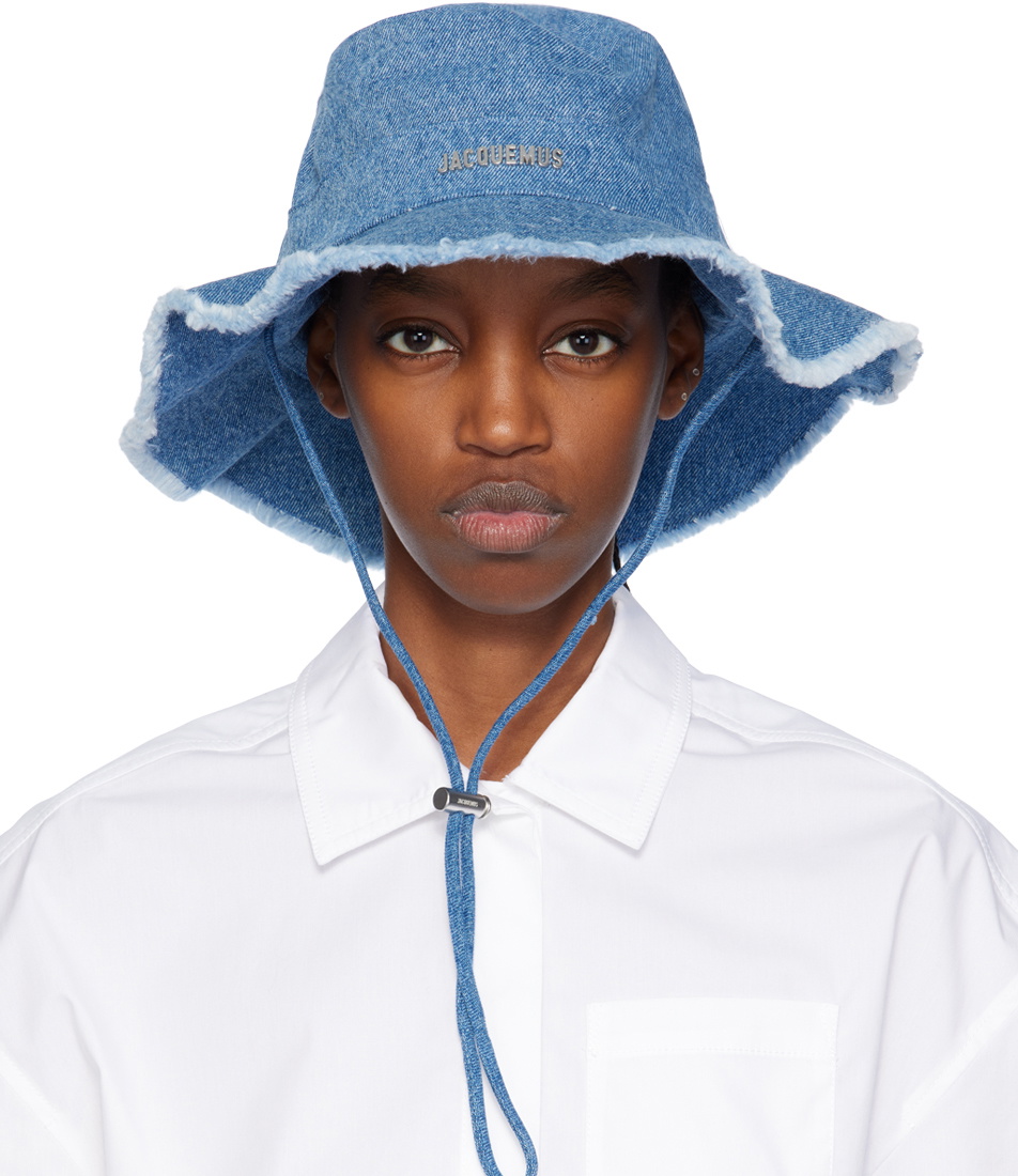 JACQUEMUS Blue 'Le bob Artichaut' Hat Jacquemus