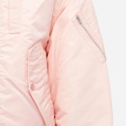 Stand Studio Women's Jumbo Bomber Jacket in Pink Blush