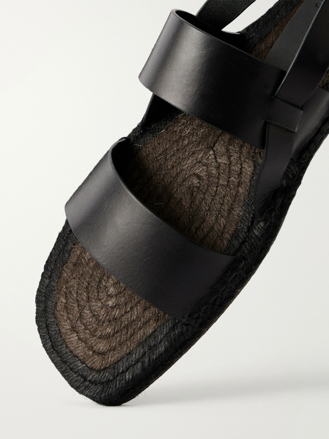 Castañer - Ken Leather Sandals - Black