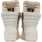 Rick Owens Off-White Tower Jumbolace Geobasket Sneakers