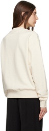 Jil Sander Off-White Oversized Sweatshirt