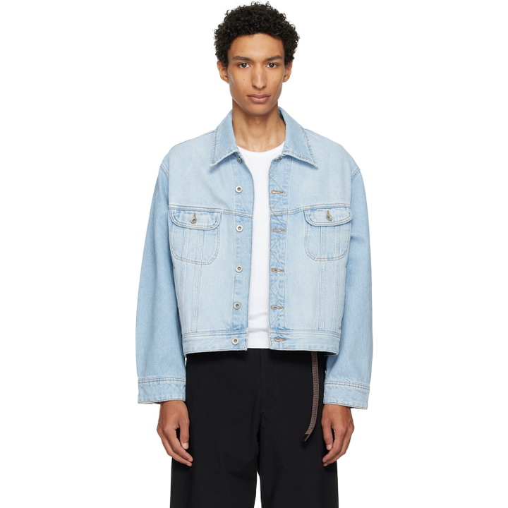 Photo: Studio Nicholson Blue Derby Denim Jacket