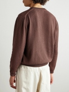 MILES LEON - Elio Organic Cotton Sweater - Brown
