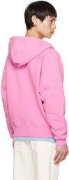 AMI Paris Pink Ami de Coeur Hoodie