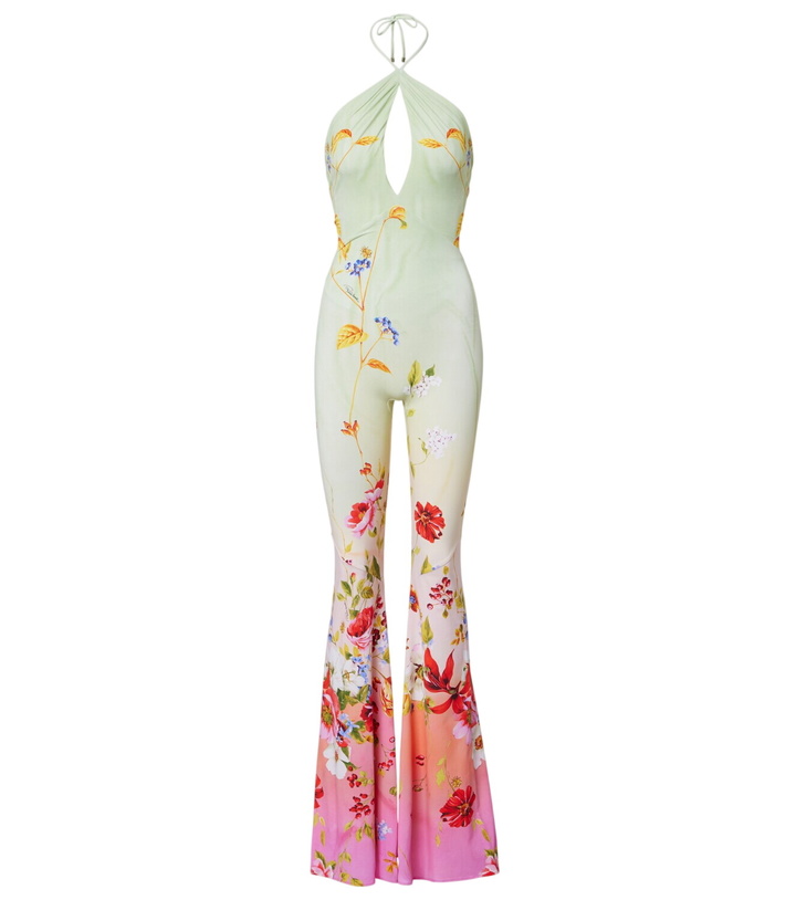 Photo: Roberto Cavalli Floral jumpsuit