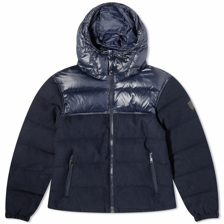 Photo: Polo Ralph Lauren Men's Flint Padded Jacket in Collection Navy Glossy