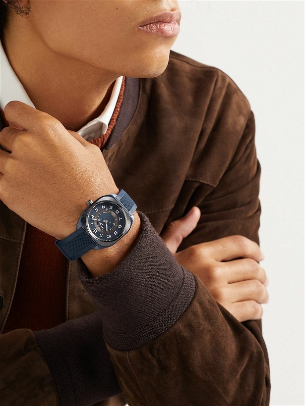 Photo: Hermès Timepieces - H08 Automatic 42mm Titanium and Rubber Watch, Ref. No. 056950WW00