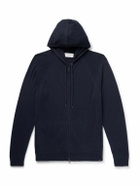 Derek Rose - Finley Cashmere Zip-Up Hoodie - Blue
