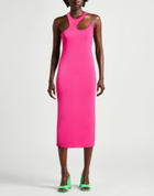 Just Cavalli Womens Midi dress Fuchsia