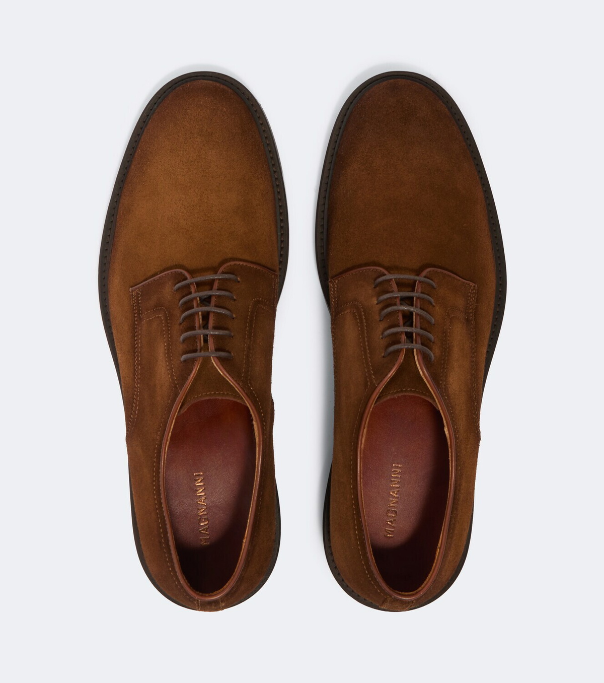 Magnanni Marton suede Derby shoes