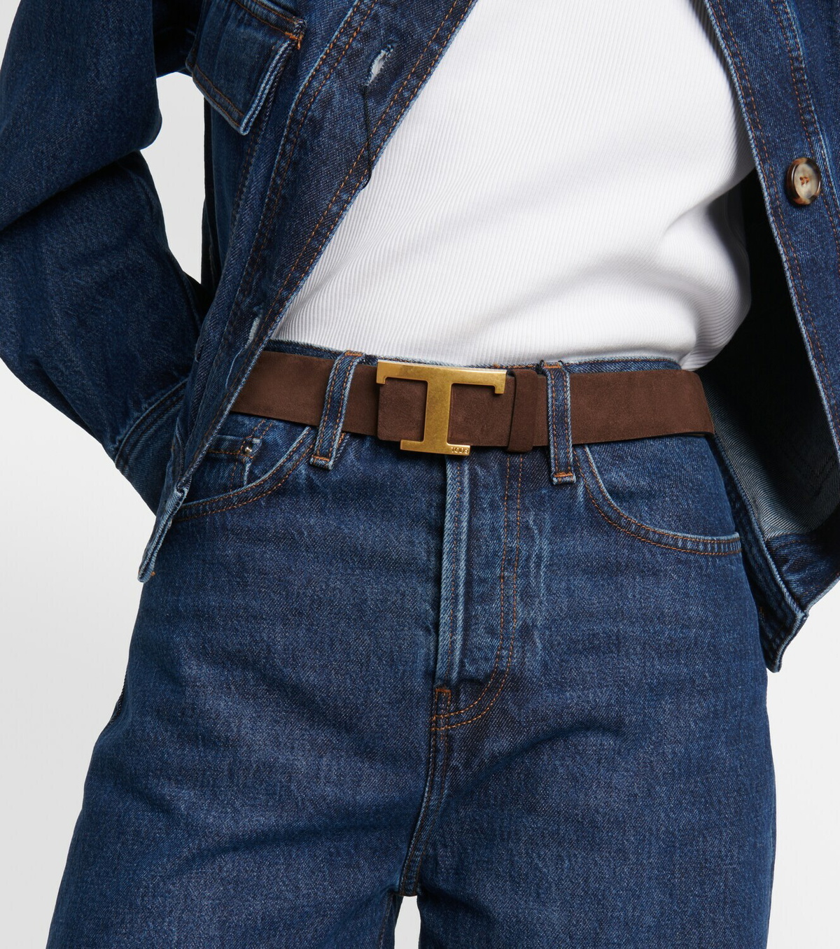 Tod\'s T Timeless Leather Belt Tod main image 3