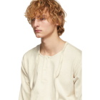 JW Anderson Off-White Knit Long Sleeve T-Shirt