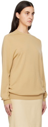 The Row Beige Tana Sweater