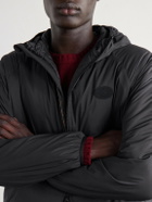 Burberry - Logo-Appliquéd Shell Hooded Jacket - Black