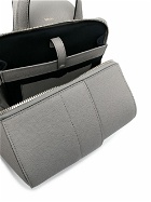 VALEXTRA - V-line Medium Leather Backpack