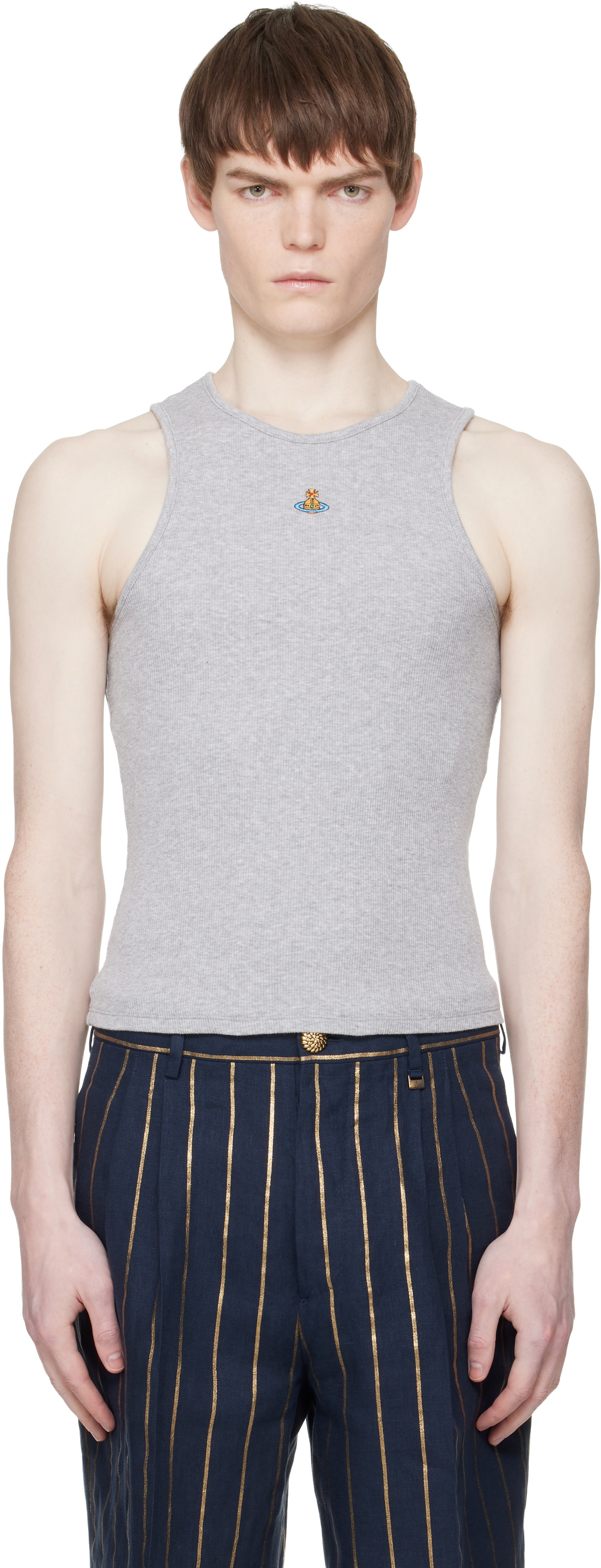 Vivienne Westwood Gray 90s Tank Top