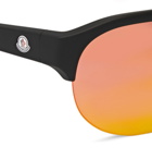 Moncler - Matte-Acetate Ski Sunglasses - Men - Red