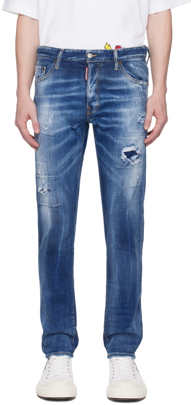 Photo: Dsquared2 Blue Cool Guy Jeans