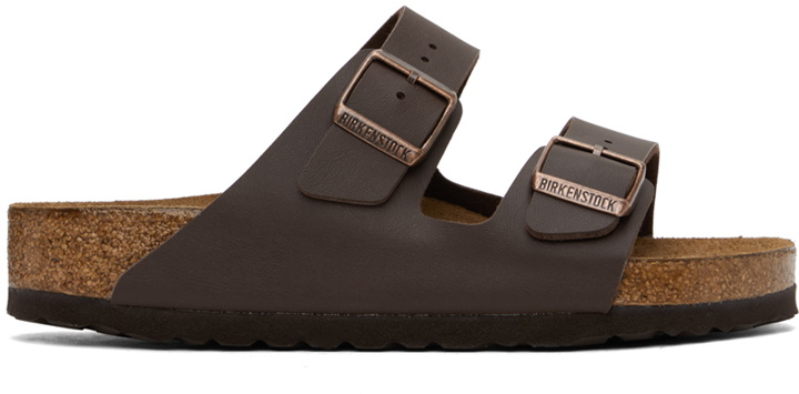 Photo: Birkenstock Brown Regular Arizona Soft Footbed Sandals