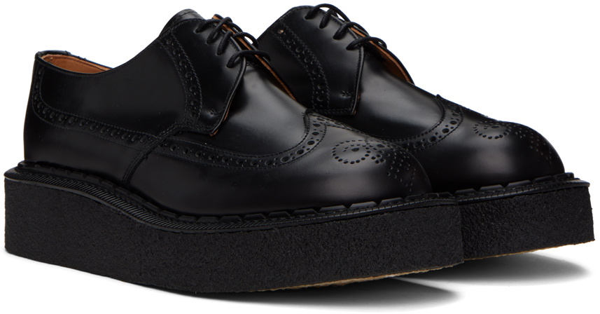 Comme des Garçons Homme Plus Black George Cox & John Moore Edition Oxfords