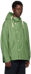 nanamica Green Hooded Jacket