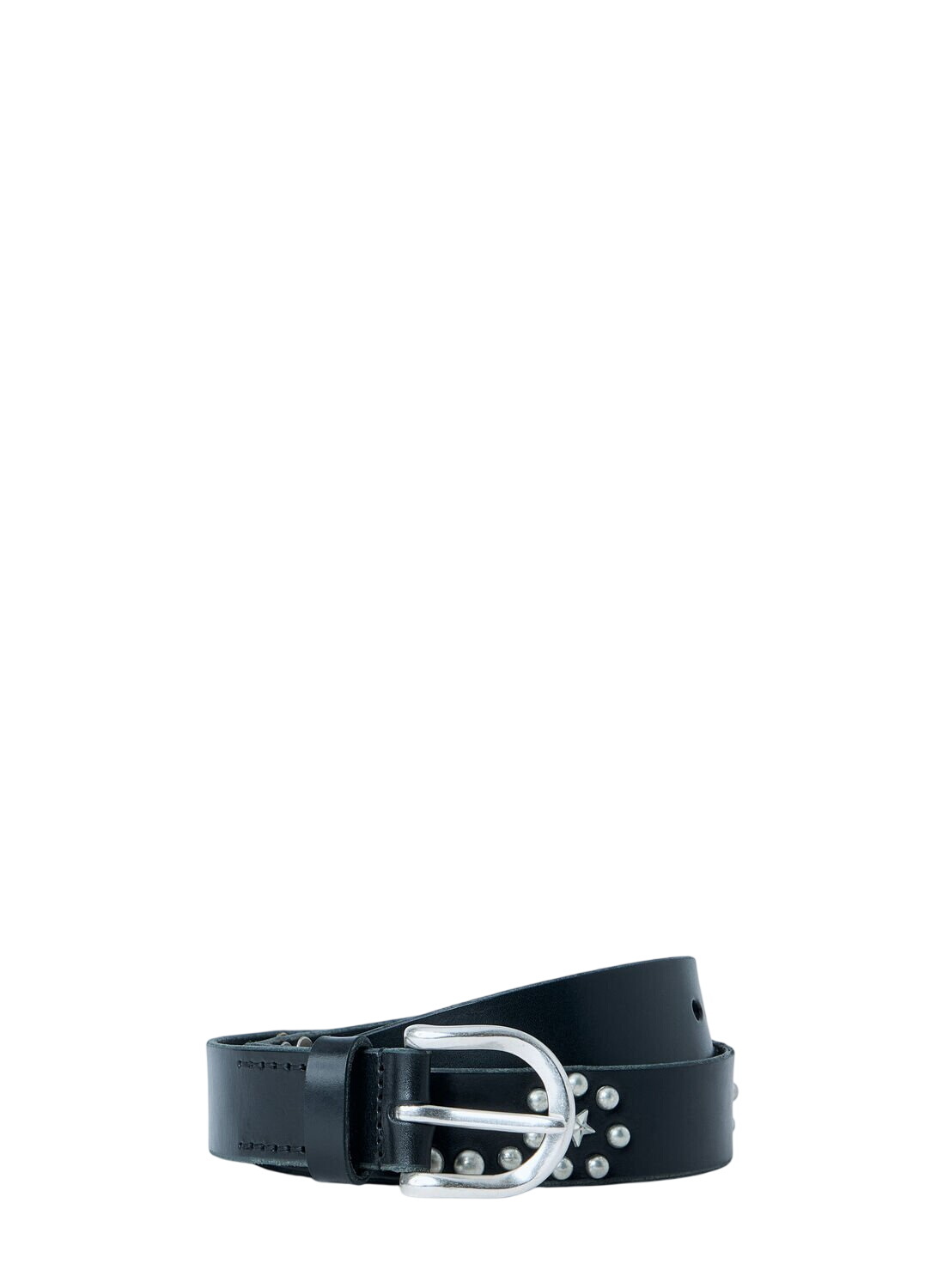 Our Legacy Black 4CM Double Tongue Belt Our Legacy