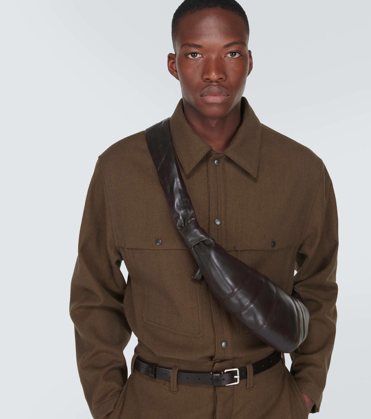 Lemaire Wool and cotton overshirt Lemaire