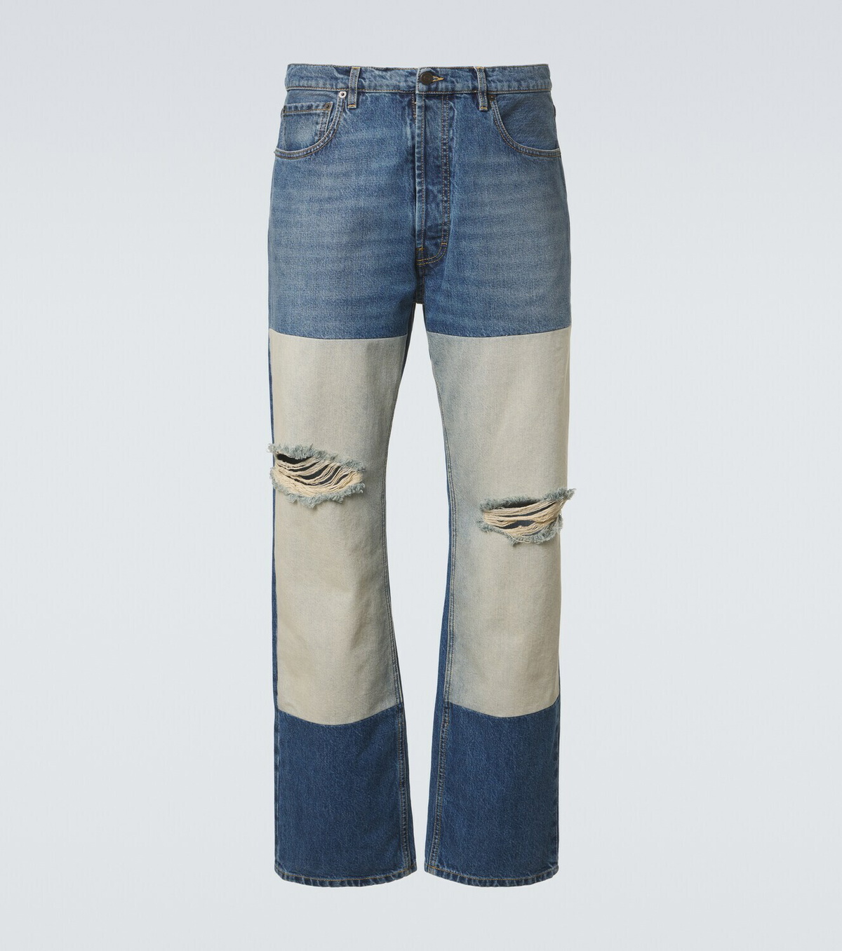Maison Margiela Distressed straight jeans