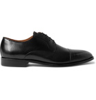 Hugo Boss - Richmont Cap-Toe Leather Derby Shoes - Black