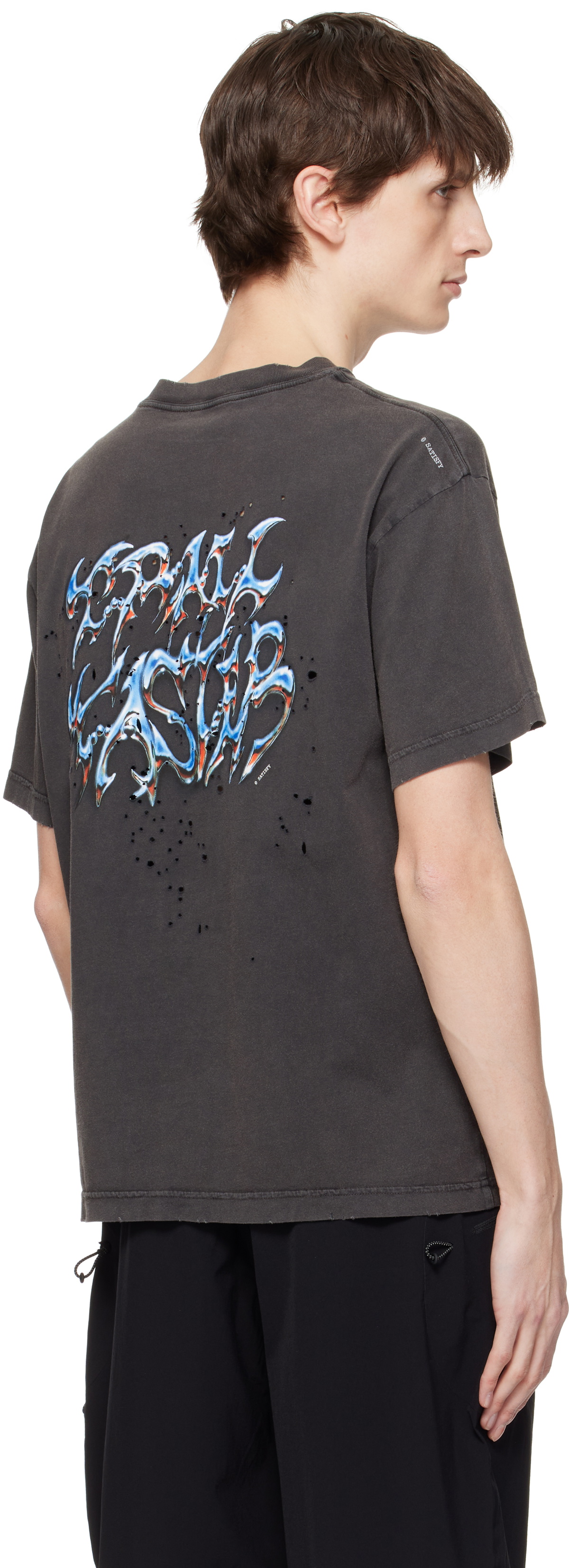 Satisfy Black MothTech T-shirt