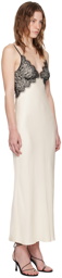 BEC + BRIDGE Beige & Black Emery Maxi Dress