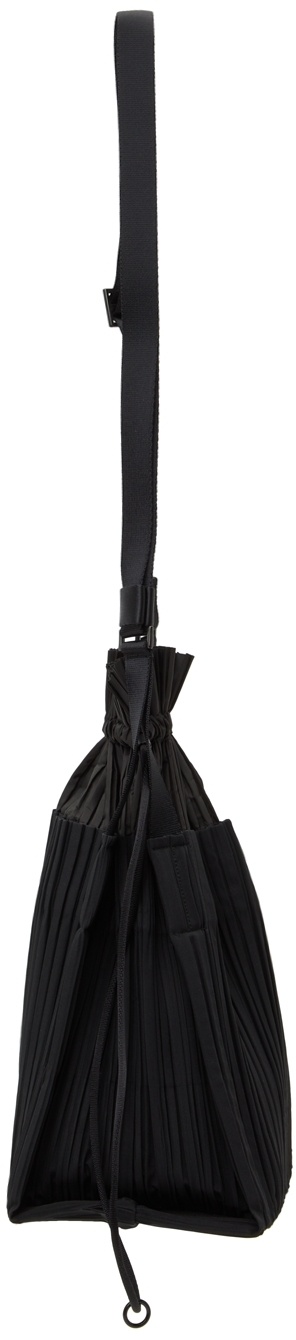 Black 'Spiral Grid' shoulder bag Issey Miyake Pleats Please - Vitkac KR