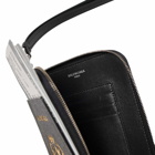 Balenciaga Men's Passport Phone Holder in Black 