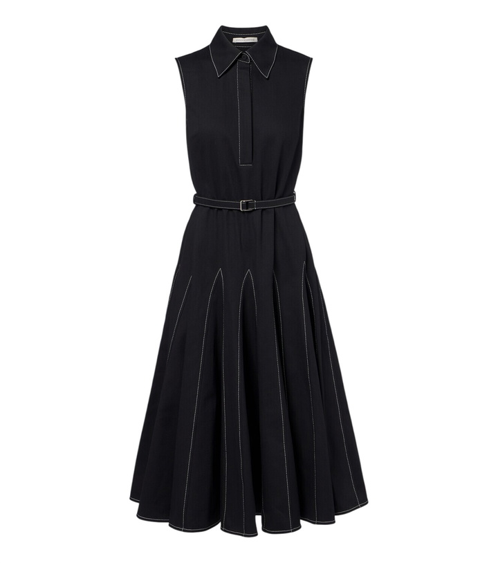 Photo: Emilia Wickstead Monique cotton poplin midi dress