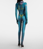 Jean Paul Gaultier Printed hooded jumpsuit