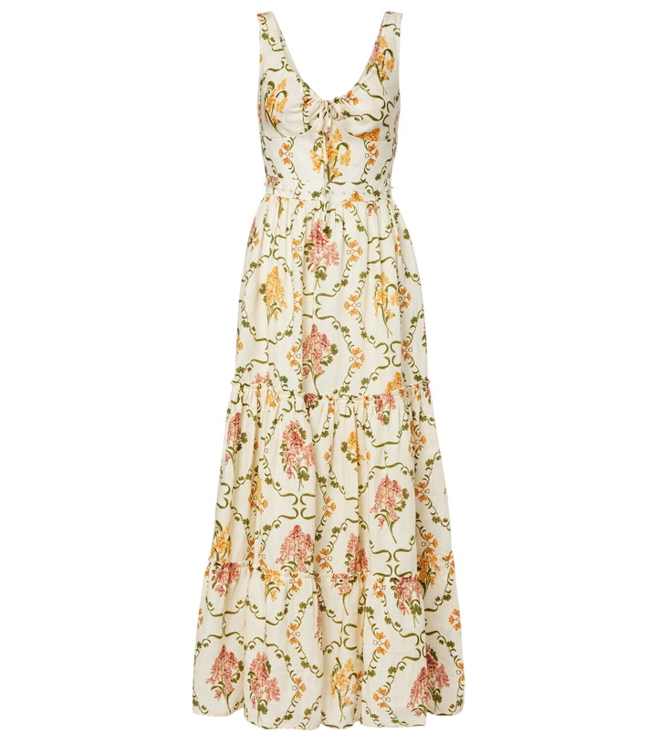 summer linen mini dress ROVE Linen Babydoll Dress
