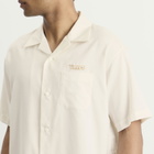 Visvim Men's Copa Silk Short Sleeve Shirt in Ivory