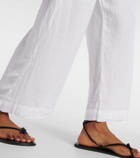 Velvet Lola linen wide-leg pants