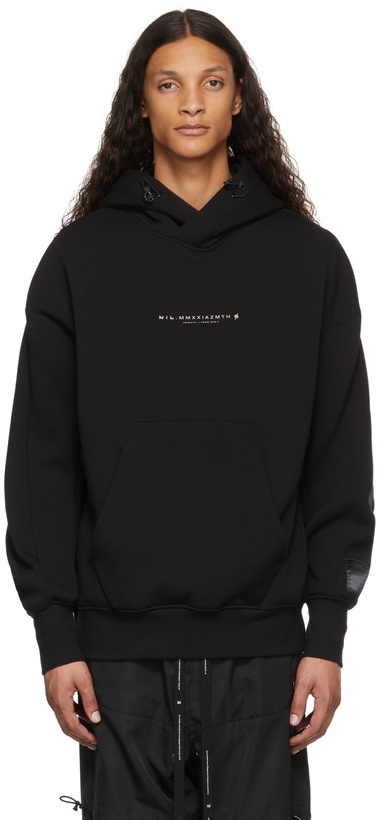 Photo: Julius Black Niløs Printed Hoodie