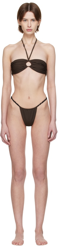 Photo: Isa Boulder Brown V Knot & Avril Bikini