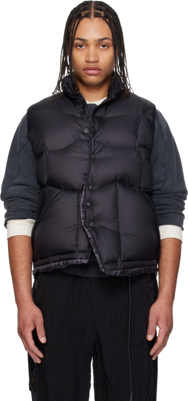 Photo: UNDERCOVER Black UC1F4002 Down Vest