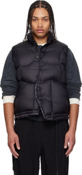 UNDERCOVER Black UC1F4002 Down Vest