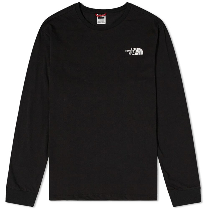 Photo: The North Face Men's Long Sleeve Simple Dome T-Shirt in Black