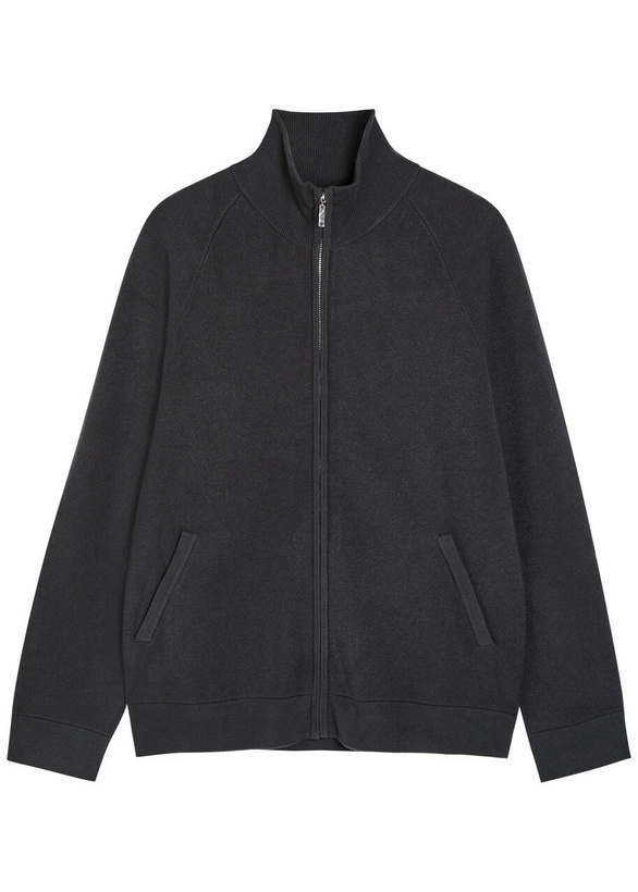 Photo: Paige Falberg Knit Cardigan Charcoal