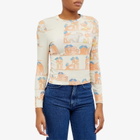 Carne Bollente Women's Hieroclits Long Sleeve Top in Multi