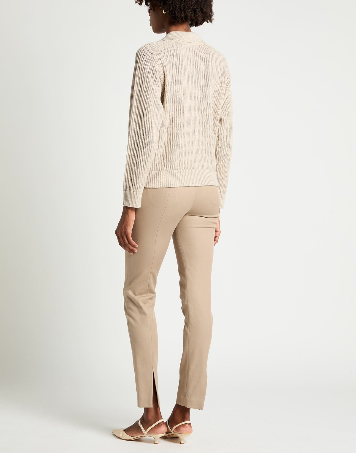 Peserico Womens Sweater in Beige