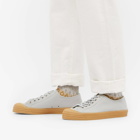 Novesta Men's Star Master Gum Sole Sneakers in Grey/Gum