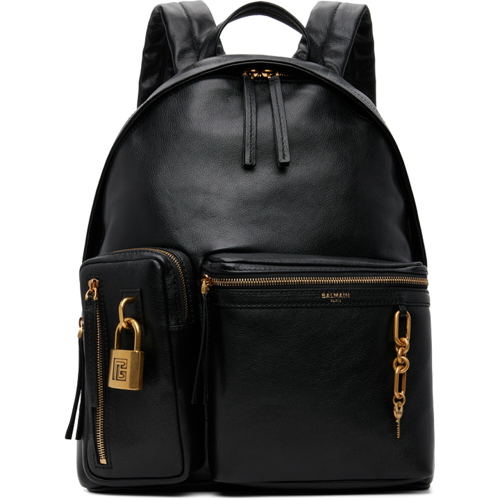 Photo: BALMAIN Black Pulse Backpack